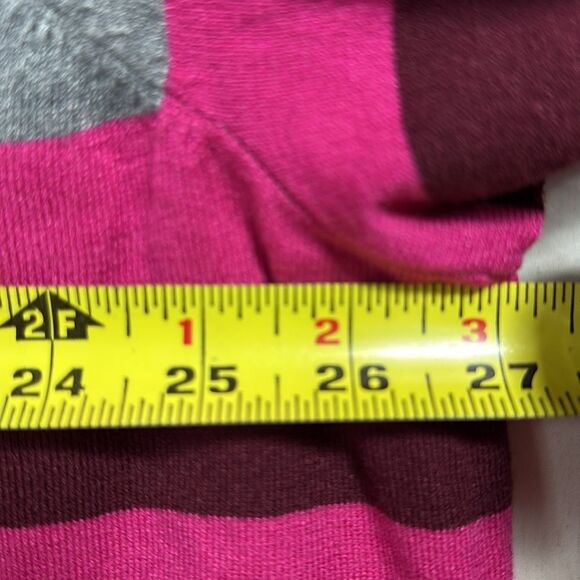 Lane Bryant Colorful Stripe Sweater 26/28 NWT Rainbow Preppy Cozy Knit Pullover - Picture 14 of 15